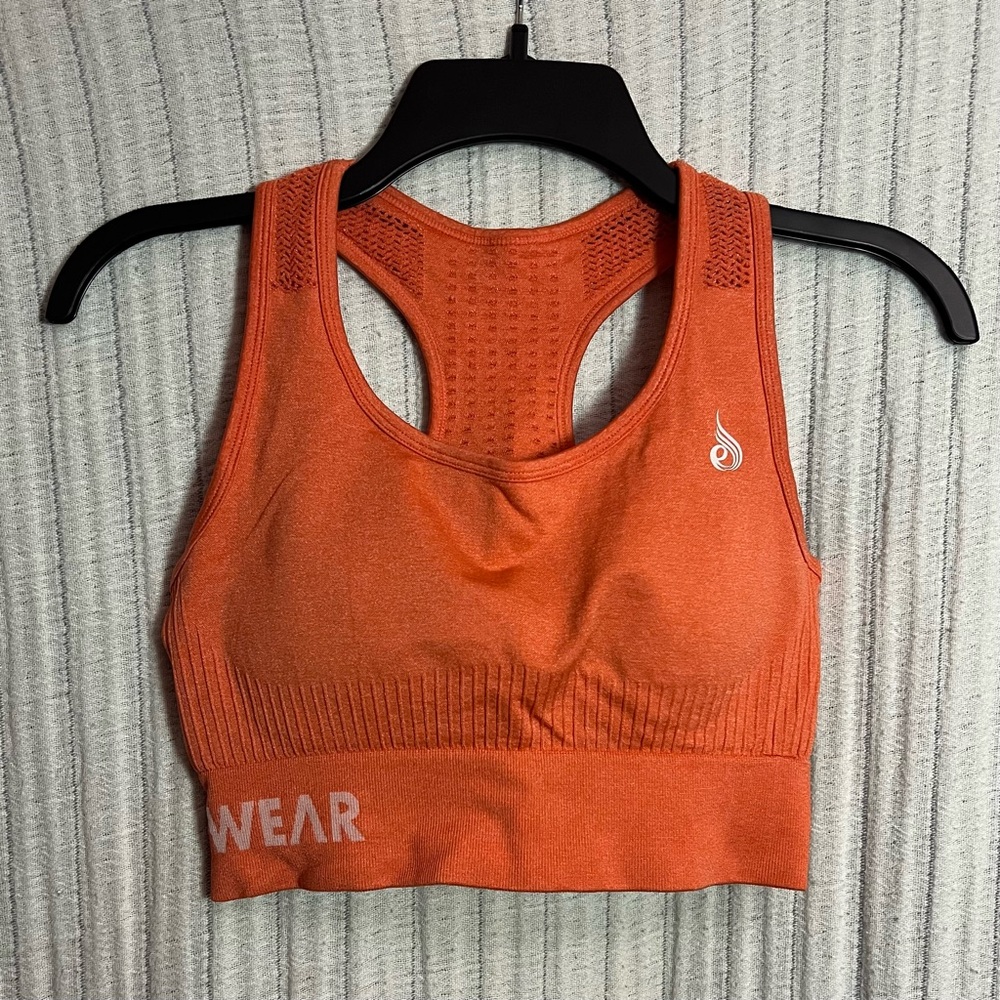 Ryderwear Vibrant Orange Sports Bra